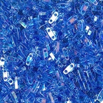 5mm Transparent Sapphire AB Miyuki Quarter Tila Beads #QTL-261