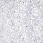 3mm Matte Crystal AB Miyuki Spacer Beads (125 Gm) #SPR3-131FR