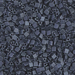 8/0 Matte Gunmetal Miyuki Sharp Triangle Seed Bead (125 Gm) #2001