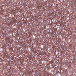 5/0 Sparkling Antique Rose Lined Crystal Miyuki Triangle Seed Bead (125 Gm) #1526