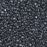 8/0 Gunmetal Miyuki Triangle Seed Bead (125 Gm) #451