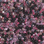 8/0 Miyuki Triangle Seed Bead Mix- Elegant Evening (125 Gm) #MIX-12