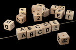 8mm Wood Alphabet Bead Mix #ADBMIX1