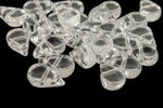 5mm x 8mm Crystal 2 Hole Amos Par Puca Beads (5 Gm 3 Pack, 100 Gm)