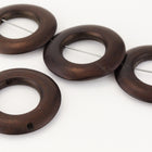 25mm Black Horn Ring (2 Pcs) #BNH207-General Bead