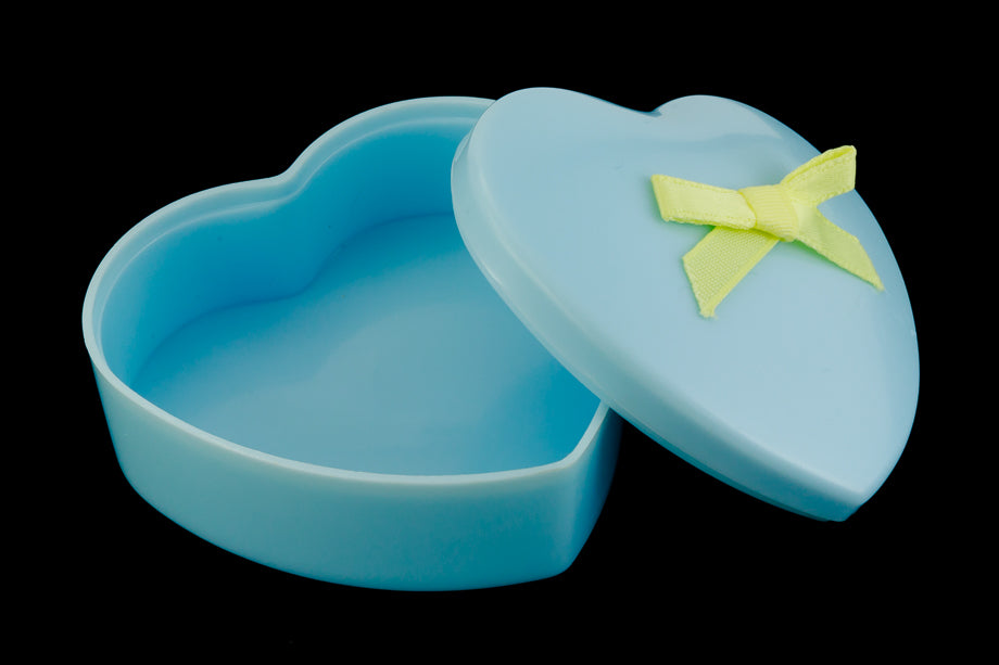 1 Inch Heart (Light Blue)