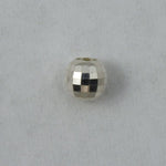 Sterling Silver 6mm Round Disco Bead #BSI002