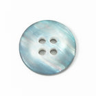 15mm Matte Gray Faux Abalone 4 Hole Button (2 Pcs) #BN011