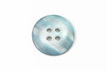 15mm Matte Gray Faux Abalone 4 Hole Button (2 Pcs) #BN011