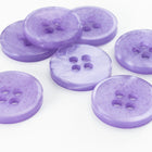 15mm Spotted Purple Pearl 4 Hole Button (2 Pcs) #BTN018