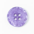 15mm Spotted Purple Pearl 4 Hole Button (2 Pcs) #BTN018