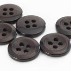 12mm Black 4 Hole Button (4 Pcs) #BTN020