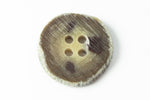 20mm Faux Antler 4 Hole Button (2 Pcs) #BTN024