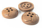 18mm Faux Braided Leather 4 Hole Button (2 Pcs) #BTN032