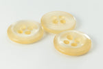 11mm Pale Yellow Pearl Shirt Button (4 Pcs) #BTN034