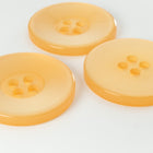 23mm Creamsicle Pearl 4 Hole Button (2 Pcs) #BTN049