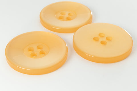 23mm Creamsicle Pearl 4 Hole Button (2 Pcs) #BTN049