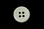 12mm Matte White 4 Hole Button (4 Pcs) #BTN052