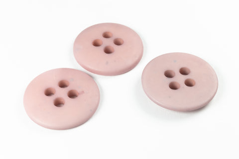 15mm Matte Mauve 4 Hole Button (4 Pcs) #BTN061