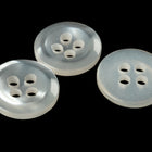 12mm Cream Pearl 4 Hole Button (4 Pcs) #BTN073