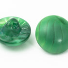 12mm Green Glass Button #BUT085-General Bead