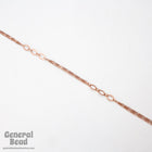 6mm x 9mm Antique Copper Oval Link Alternating Chain CCD204-General Bead