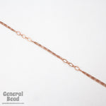 6mm x 9mm Antique Copper Oval Link Alternating Chain CCD204-General Bead