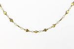 Antique Brass 4.5 x 1.75 Vintage Disc Chain CC64-General Bead