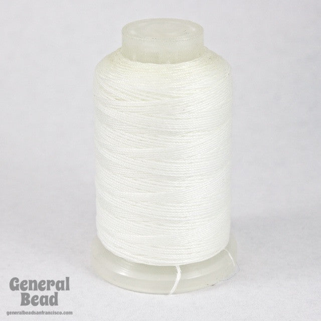 White Nymo Size F Beading Thread (1049 Yd) #CDJ010 – General Bead