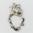 20mm Silver Monster Face Charm #CHB101-General Bead