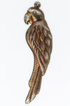 55mm Antique Silver Parrot Charm (Right or Left) #CHA115-General Bead