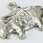 16mm Silver Guinea Pig Charm #CHC151-General Bead
