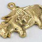 16mm Gold Guinea Pig Charm #CHD151-General Bead