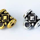 8mm Antique Gold TierraCast Pewter Noble Bail (20 Pcs) #CK663-General Bead