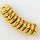 7mm Bright Gold Tierracast Heishi Disc #CKA095-General Bead