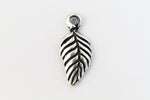 15mm Antique Silver Tierracast Pewter Birch Leaf Charm #CKA198-General Bead