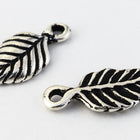 15mm Antique Silver Tierracast Pewter Birch Leaf Charm #CKA198-General Bead