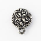 12mm Antique Pewter Tierracast Pewter Jardin Ear Post #CKA309-General Bead