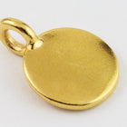 17mm Gold Tierracast Blank Charm #CK618-General Bead