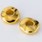 7mm Bright Gold TierraCast Nugget Heishi (50 Pcs) #CK777-General Bead