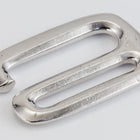 3/4" Rhodium Tierracast E Hook Clasp #CKB415-General Bead