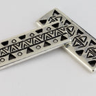 26mm Antique Silver Tierracast Pewter Ethnic Bar Link #CKB449-General Bead