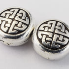 10mm Antique Silver TierraCast Celtic Circle Bead (20 Pcs) #CK697-General Bead