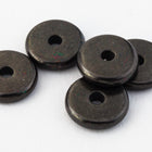 8mm Black Tierracast Heishi Disc #CKC212-General Bead