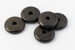 8mm Black Tierracast Heishi Disc #CKC212-General Bead