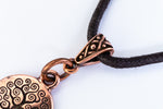 13mm Antique Copper TierraCast Pewter Legend Bail (20 Pcs) #CK688-General Bead