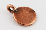 17mm Antique Copper Tierracast Blank Charm #CK618-General Bead