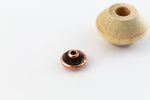 6mm Antique Copper Tierracast Pewter Bead Aligner for 2mm Hole #CKE322-General Bead