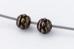 8/0 Antique Brass TierraCast Beaded Seed Bead Heishi (100 Pcs) #CK774-General Bead