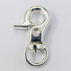 30mm x 18mm Bright Silver Swivel Clasp #CLB166-General Bead